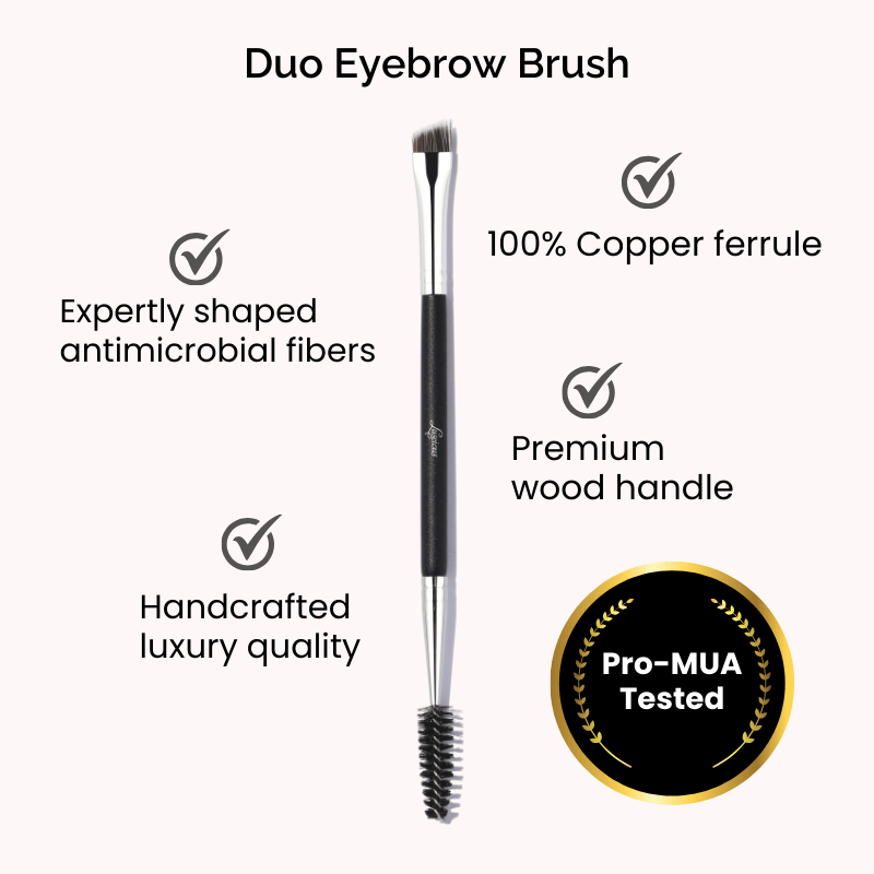 Duo Eyebrow Brush