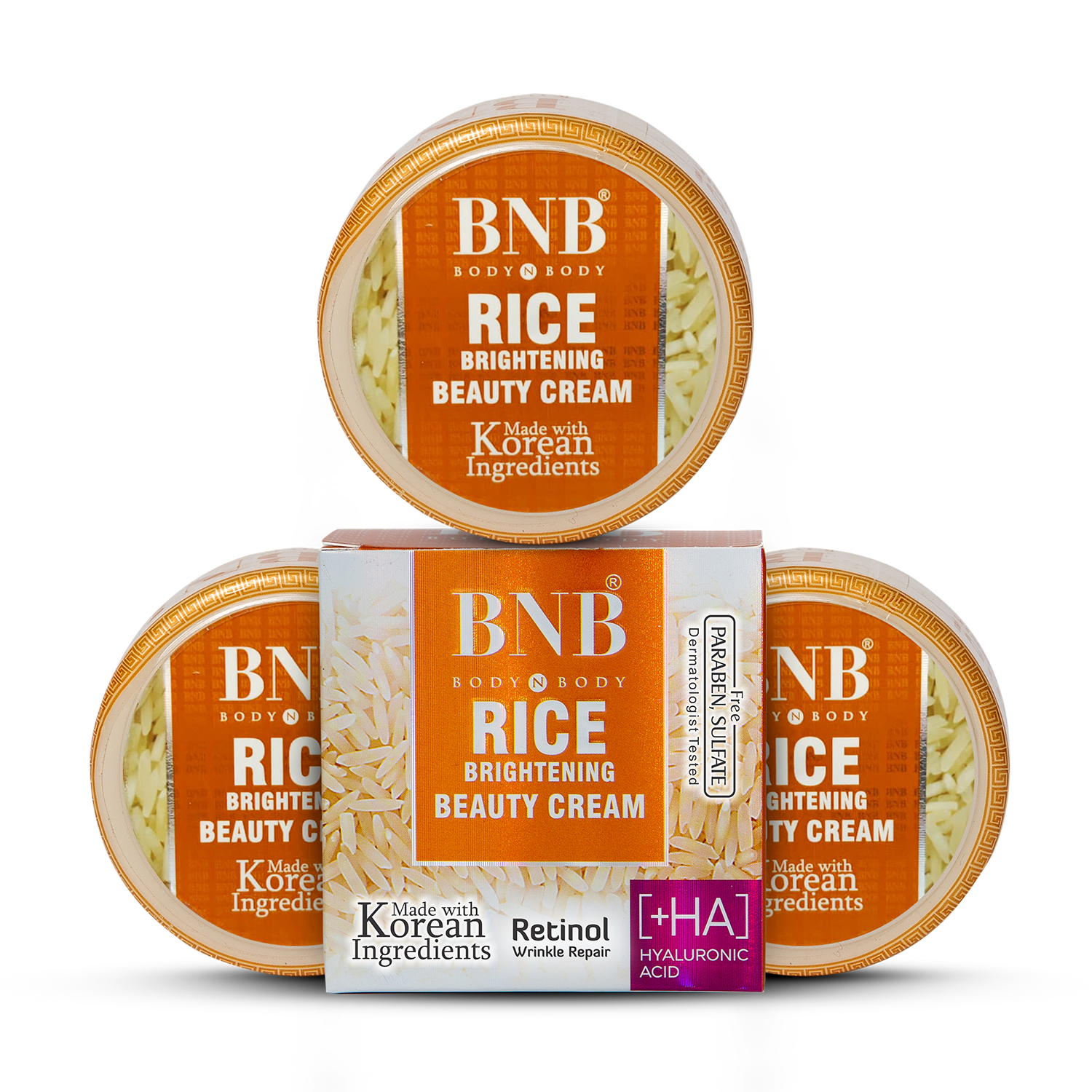Rice Brightening Beauty Cream ( Pack Of 3)