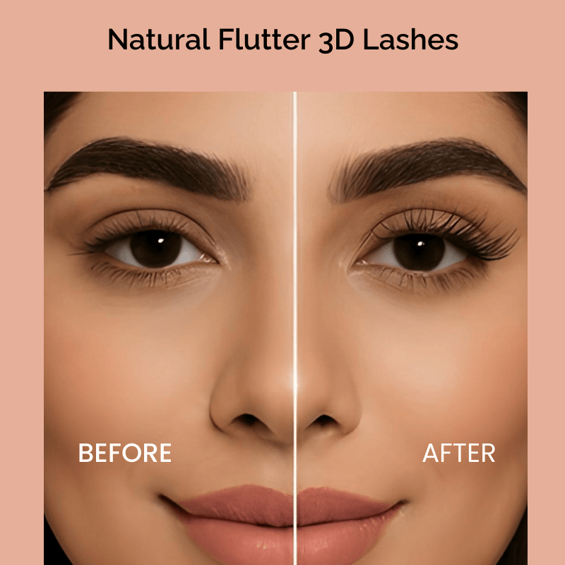 Natural Flutter 3D Lashes